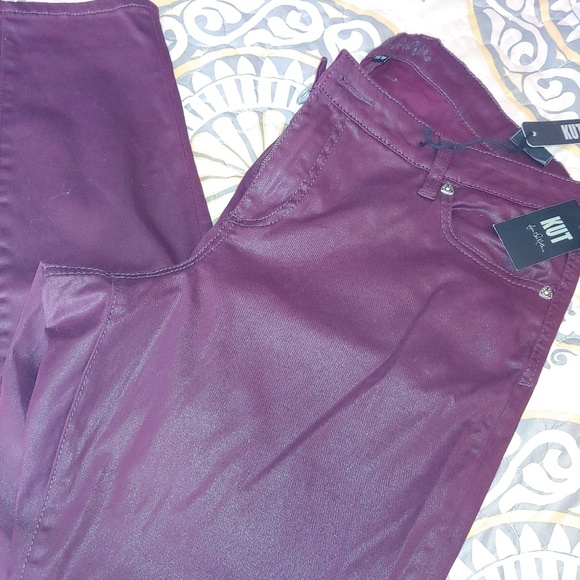 Kut from the Kloth Denim - Kut from the Kloth coated jeans NWT 16w